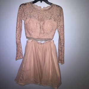 2 piece homecoming dress, size 3